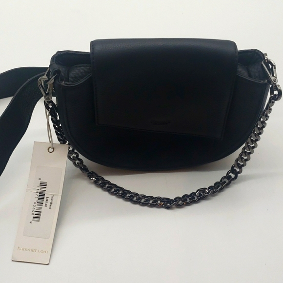HAMMITT WAIST BAG SIZE 7X4 COLOR BLACK 100% AUTHENTIC NEW - Picture 3 of 11